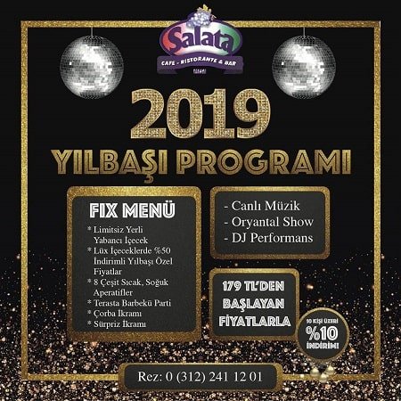 Salata Mesa Yılbaşı Programı 2019