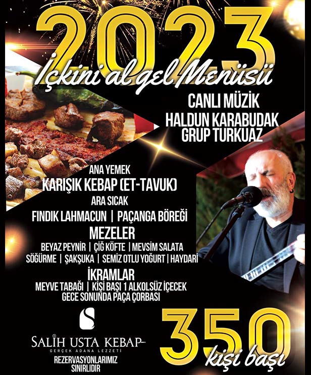 Salih Usta Kebap İncek Yılbaşı 2023