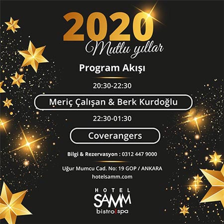 Hotel SAMM Yılbaşı Programı 2020