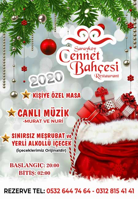 Sarayköy Cennet Bahçesi Yılbaşı 2020