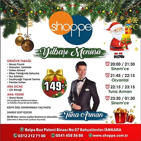 Shoppe Ankara Yılbaşı Programı 2020