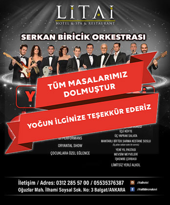 Litai Otel Ankara Yılbaşı 2023