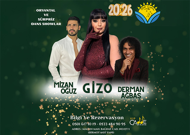 VIP Cadde Ankara Yılbaşı 2026