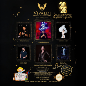 Vivaldi Park Hotel & Balo 2026 Yılbaşı
