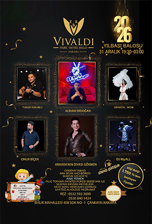 Vivaldi Park Hotel Ankara Yılbaşı 2026