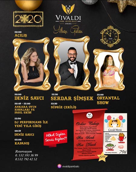 Vivaldi Park Otel Yılbaşı 2020