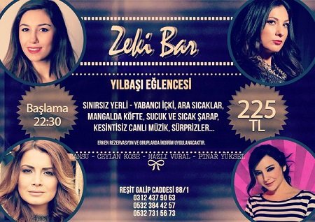 Zeki Bar Ankara Yılbaşı 2016
