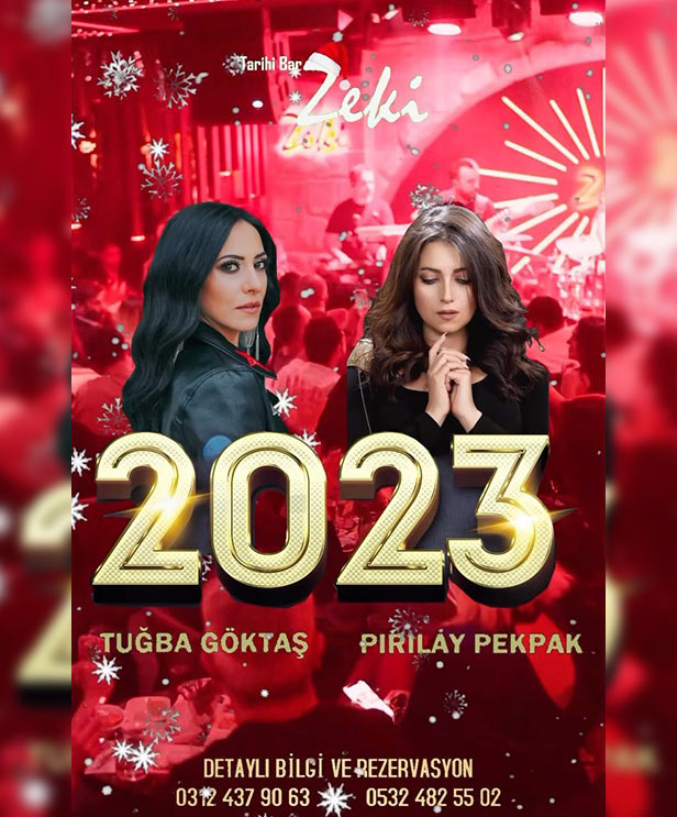 Zeki Bar Ankara Yılbaşı 2023